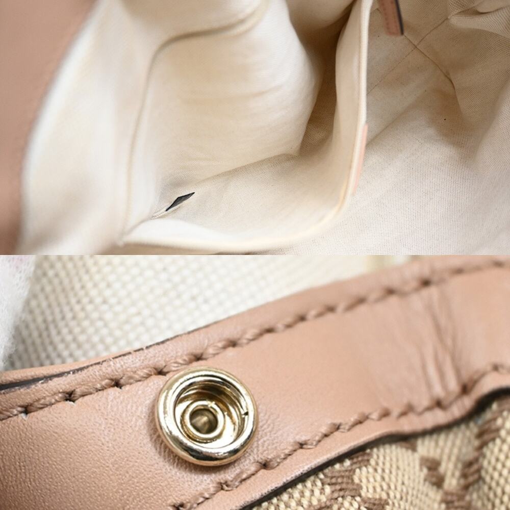 Gucci Diamante Canvas Sukey Tote Brown - Picture 6 of 6